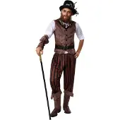 TecTake dressforfun - Steampunk adventurer XL - costume de déguisement pour halloween, carnaval, carnaval - 302338