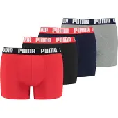 Puma Caeçon Puma Basic Boxer 4 PACK 100002556-003 | La taille:L