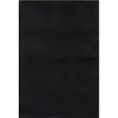 vidaXL Tapis lavable à poils courts doux et moelleux antidérapant noir