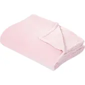 Beliani Couverture Bayburt 150 X 200 Cm Rose