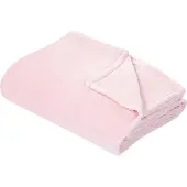 Beliani Couverture Bayburt 200 X 220 Cm Rose