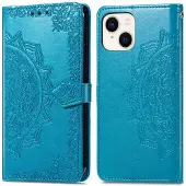 IMoshion Etui de télephone Mandala Apple iPhone 15 - Turquoise