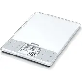 Beurer DS61 Balance de Cuisine – Capacité 5kg – Commande Tactile – Base de Données de 950 Aliments