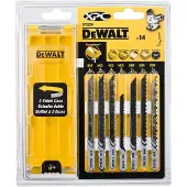 DeWalt Kit scie-cloche - - DT2298-QZ - 14 pièces - XPC HCS bi-métal - Coffret avec boîte de rangement