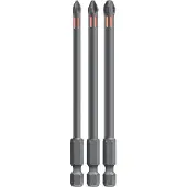 Kwb 3 embouts de torsion 100mm PH Set (Hexagonal)