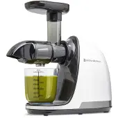 Kitchenbrothers Slowjuicer - Presse-agrumes - 700ml - Blanc