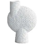 101 Copenhagen Sphere Bubl Shisen Vase Bone White | Medio