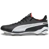 Puma Chaussure de foot 'King Ultimate' noir / blanc