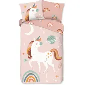 Bonjour les enfants Muller Textiles 30982.70.08, Comprend le couvre-lit, Taie d'oreiller incluse