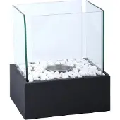 Esschert Design Cheminée rectangulaire de terrasse