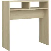 vidaXL Table console chêne sonoma 78x30x80 cm bois d'ingénierie