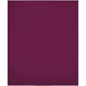 vidaXL Drap-housse Jersey Bordeaux 90x200 cm Coton