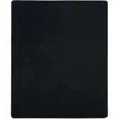 vidaXL Drap-housse Jersey Noir 180x200 cm Coton