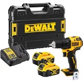 DeWalt DCD 708 P3T Perceuse-visseuse sans fil 18 V 65 Nm Brushless + 3x batterie 5,0 Ah + chargeur + TSTAK