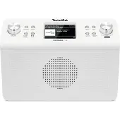 Technisat DigitRadio 21 IR (DAB+ DAB, Bluetooth, WiFi), Radio, Blanc