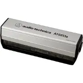 Audio-Technica Accessoire platine vinyle Audio-Technica Brosse de nettoyage AT6013a antistatique double action pour disques vinyle