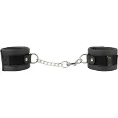 Vegan Fetish Vegan - menottes poignet chaîne courte (noir)