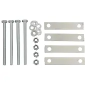 Alutec Kit de fixation pour boîte à timon
