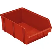 Erro Storage Bacs empilables B5 rouge