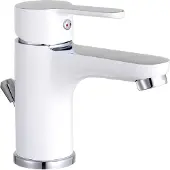 Eisl Mitigeur de lavabo DIZIANI blanc-chrome