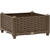 vidaXL Hochbeet 40x40x23 cm Polypropylen