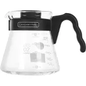 Hario Carafe à café en verre V60, 700 ml – noir