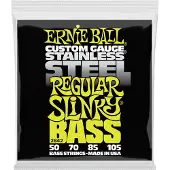 Ernie Ball 2842 Custom Gauge Stainless Steel Regular Slinky 50-105