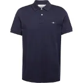 Gant Shield Regular Fit Polo Bleu du soir, Unicolore