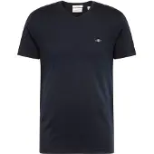 Gant T-Shirt bleu marine / rouge foncé / noir / argent