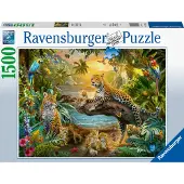 Ravensburger Famille de léopards dans la jungle 17435