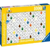 Ravensburger Challenge Puzzle Miffy, 1000 pièces.