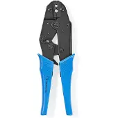 Nedis Pince à sertir | BNC / F / RG58 / RG59 | Pince | Bleue / Noire