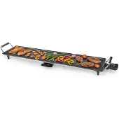 Nedis Teppanyaki Electric Grill 90x23 Cm Noir One Size / EU Plug 220V