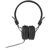 Ginza.se HPWD1100BK - Écouteurs - sur-oreille - filaire - jack 35mm - noir