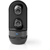 Nedis HPBT6050BK - Casque sans fil v?ritable avec microphone (2?h, Sans fil), ?couteurs, Argent, Noir