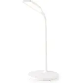 Nedis Lampe LED avec chargeur sans fil | Variateur - Sur appareil | LED / Qi | 10 W | Avec gradation | Blanc froid / Blanc naturel / Blanc chaud | 2700 - 6500 K
