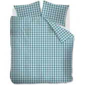 Ambiante Housse de Couette Ambiante Arvid Vert Coton-200 x 200 / 220 cm | 2-personnes