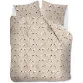 Ambiante Housse de Couette Ambiante Davin Natural Coton-240 x 220 cm | Lits-Jumeaux