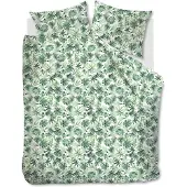 Ambiante Housse de Couette Ambiante Aralia Vert Coton-200 x 200 / 220 cm | 2-personnes