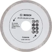 Bosch Disque diamant pour carrelage, Ø 115 mm