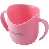 Babyono 1463/04 Ergonomischer Trainingsbecher Fliessend Rosa
