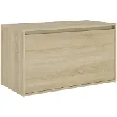 vidaXL Banc d'entrée 80x40x45 cm Chêne sonoma Bois d'ingénierie