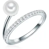 Valero Pearls Bague argent