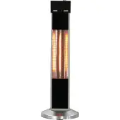 Home>it Chauffe-patio - modèle au sol - 2000 W, Radiateur infrarouge, Argent