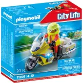 Playmobil geobra Brandstätter Stiftung & Co.K Moto d'urgence avec gyrophare