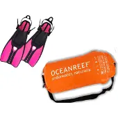 Ocean Reef Duo Ii Diving Fins Rose EU 43-48