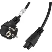 Lanberg Câble d'alimentation Schuko mâle vers IEC 320 C5 mâle 3 mètres