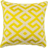 Madison Coussin Décoratif Madison Home Paris Jaune (60 x 60 cm)