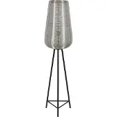 Light & Living - lampadaire - Adeta - argent - métal - lampe trépied - E27 - 8257828