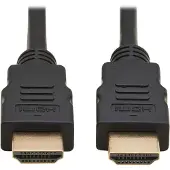 Eaton Câble HDMI haute vitesse, vidéo haute définition 4K à 30Hz UHD, M/M, vidéo numérique avec audio (M / M), Noir, 1,8 mètres (P568-006)
